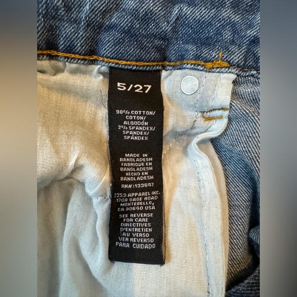 KENDALL+KYLIE The Icon High Rise Straight Jeans. Size 5/27 - Picture 7 of 9